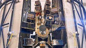 שיגור לווין RUNNER 1, צילום: Space X